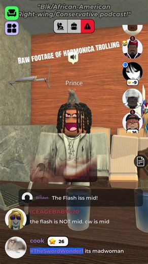 Raw footage of harmonica trolling 😹 #roblox #nostalgic #bmf