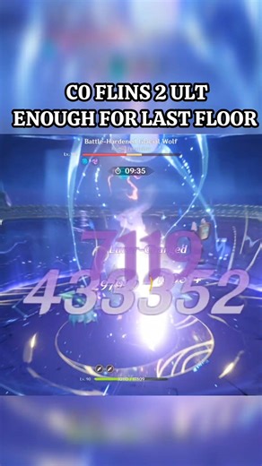 C0 FLINS 2 BURST ENOUGH || GENSHIN IMPACT || #genshin #shorts #genshinimpact