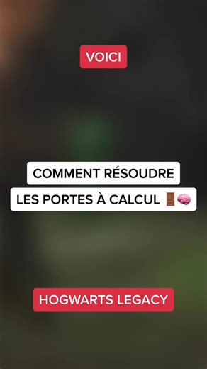 Résoudre les portes à calcul dans Hogwarts Legacy
