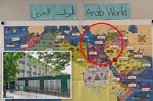 Brooklyn public school omits Israel from Qatar-funded classroom map, labels it Palestine: ‘Jewish erasure’