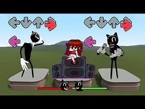 FNF OLD VS NEW CARTOON CAT! Friday Night Funkin' Mod