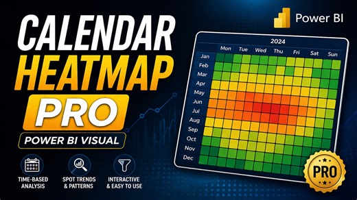 Power BI Calendar Heatmap Pro – Demo