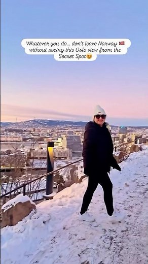 Secret Oslo Viewpoint 🇳🇴 Best Scenic Spot in Norway You Must Visit