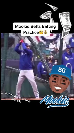 Mookie💰 #SweetSpotHitting #Hitting #Swings #Training #MLB #Baseball #Playoffs #Dodgers #Fy #Fyp #Sports