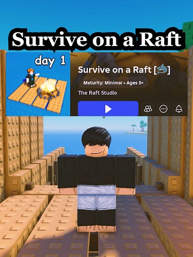 Survive on a Raft: A Roblox Adventure