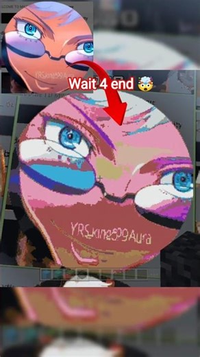 making my commenter's Profile pic in Minecraft#part 20 #shortsminecraft