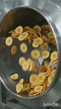 banana chips making in factory prosess 😱 #trending #chis #factory #machine #recycle