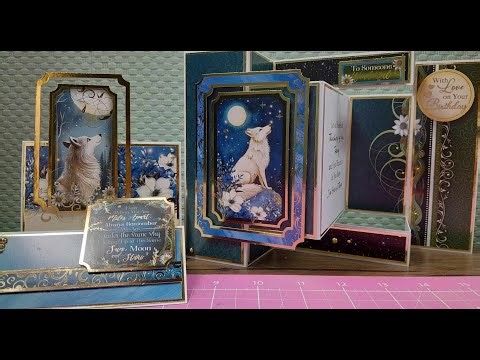 Cardmaking with Hunkydory Magazine #85 free kit Midnight Forest - In the Forest