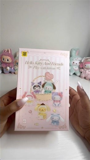 Hello Kitty and Friends x Play with Kittens 🐱 #unboxing #asmr #sanrio #hellokitty #cute #shorts