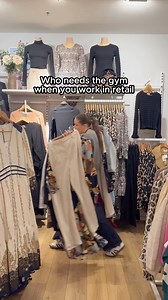 Who needs the gym when your workout is restocking and organising the racks! 🤣 | Always Alice