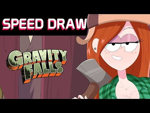 SPEED DRAW | Wendy -Gravity falls- | Landidzu