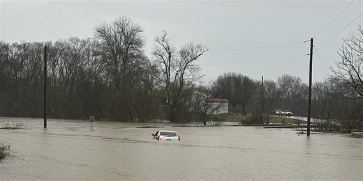 IMAGES: Flooding and rising water around South Central Kentucky