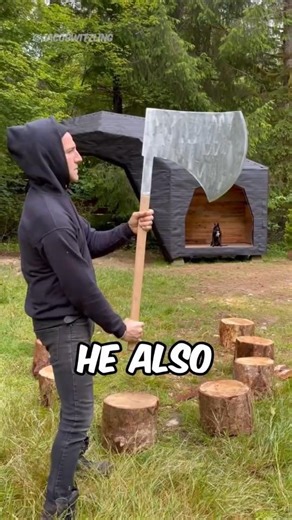 He Builds the Strangest Axes Ever! 🪓😱 (@jacobwitzling)