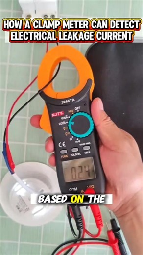 How a Clamp Meter Detects Electrical Leakage Current