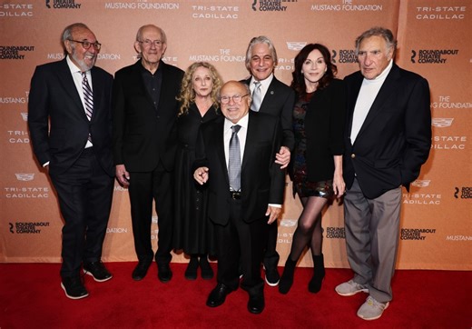 SEE IT: ‘Taxi’ cast reunites to celebrate Danny DeVito theater award