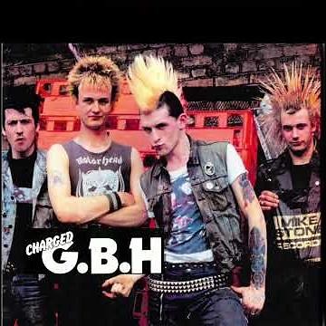 Charged G.B.H. Sick Boy + Lyrics (Live 1983)