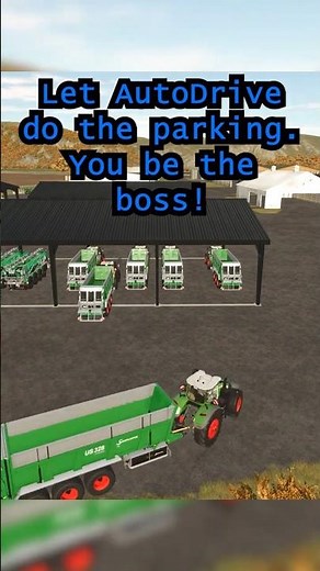 FS25 PRO TIP: How to Automate Parking! 🚜
