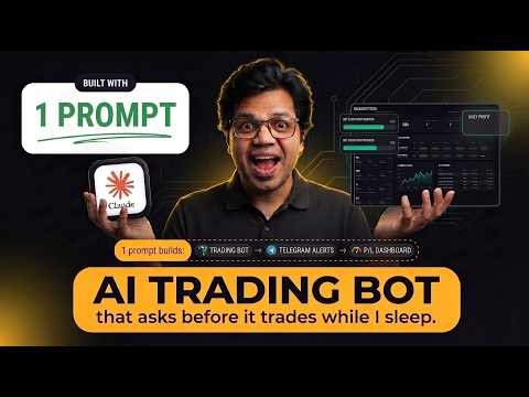 Claude Code Built My Trading Bot in 1 Prompt — Then I Made It Ask Permission