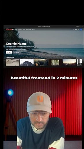 Gemini 3 pro demo(building a Netflix front end )