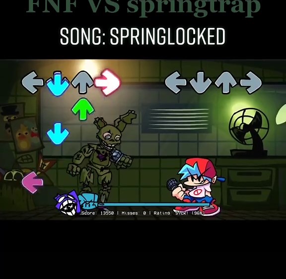 FNF VS Springtrap: Epic Showdown in FNAF3