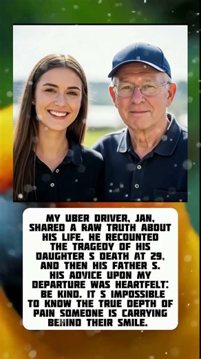 My Uber driver, Jan, shared a raw truth about his life He recounted the