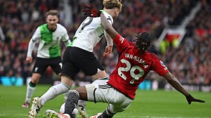 Man Utd fans fume at 'dive' as new footage emerges Liverpool's late penalty