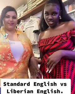 44K views · 1K reactions | Standard English vs Liberian English  This woman knows koloqua better than some of us ooo. #TheLibInfluence | The Liberian Influence | Facebook