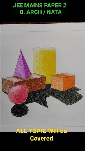 JEE Mains 2 | B. Arch Drawing Compilation |2011| Second Session | Preparation #short #youtubeshort