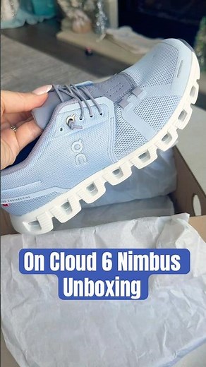 On Cloud 6 Nimbus unboxing! 👟 #onshoes #unboxing #oncloud