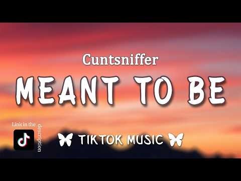 Meant To Be - Cuntsniffer (Lyrics){TikTok Version}