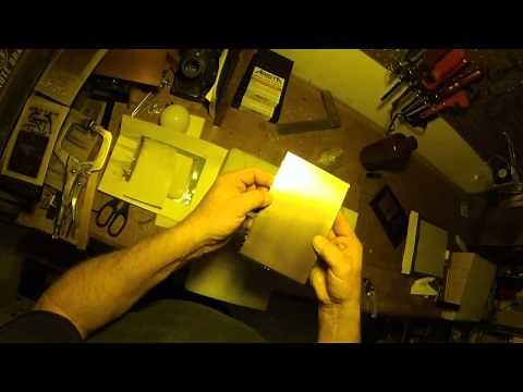 Dry film resist application, exposing, and developing