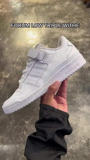 Adidas Forum Low White Sneakers - Originals Collection