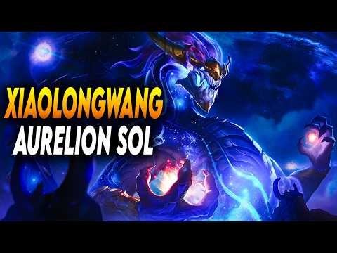 [小龙王] Xiaolongwang Aurelion Sol bot vs Xayah - CN Master