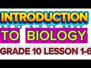 BIOLOGY GRADE 10 CBE: INTRODUCTION TO CELL BIOLOGY AND BIODIVERSITY NOTES(6 LESSONS)