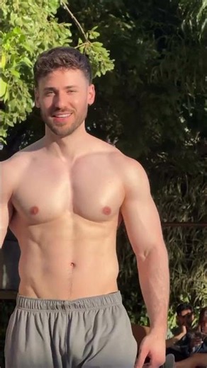Shirtless Confidence Fitness Model Showcase - yoaveven #aesthetic #fitness