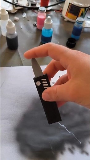Diy Fake Retractable Knife with 3D Printing #3DPrinting #DIY #KnifeMaking #MagicTrick