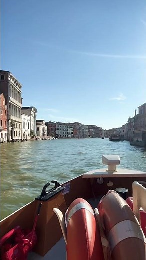 Venice Grand Canal — A Beautiful Journey Through the Heart of Venice 🇮🇹✨