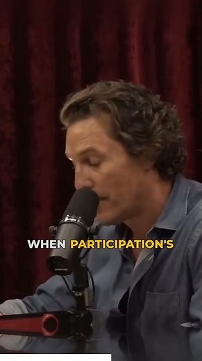 Matthew McConaughey believes participation trophies are making society weak. Do you agree? 🤔