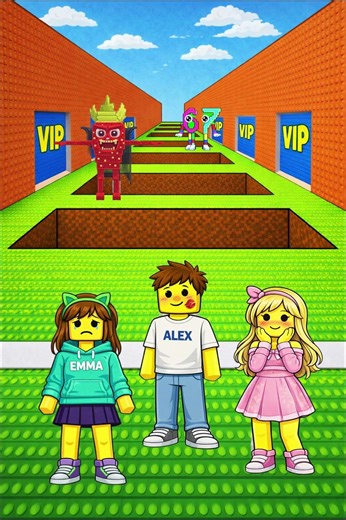 Escape Tsunami Roblox (Alex) | 2D Animation