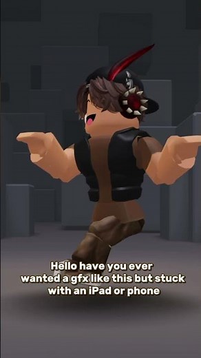 CLIP DOWN BELOW TO LEARN HOW TO MAKE A GFX ON MOBILE!! 👇 #rblx #roblox #gfx