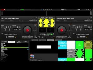 Virtual Dj Mai Pannel Create Or Border Kaise Bnaye Slide Show Led Wall MAPPING Pannel Create