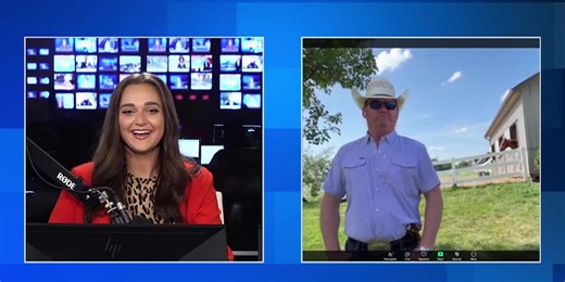 Kansas City cowboy goes viral for social media dances
