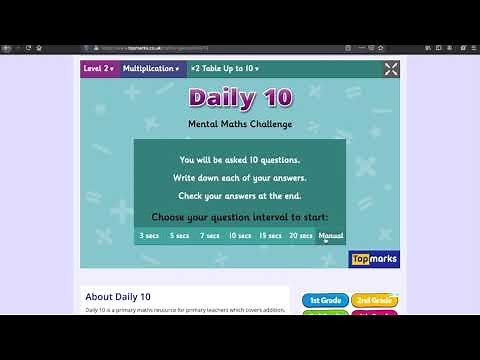 Daily 10 Instructions