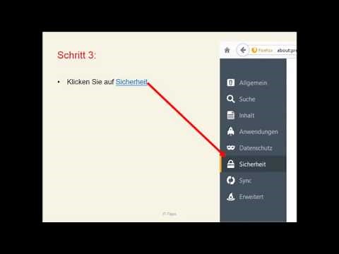 Firefox: Gespeicherte Passwörter anzeigen
