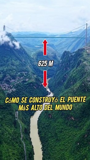 Ingeniería Extrema: el puente más alto del mundo explicado paso a paso. . . #infraestructuraextreme #reelsvideoシ #reelsfbシ #reelsfypシ #virals #ingenieria #China #megaconstrucciones #dubai #reelsviralシ #viralshorts #reelschallenge | Mega Construcciones