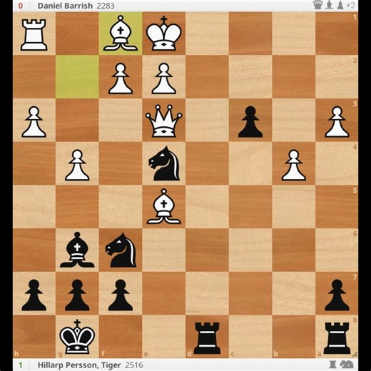 Positional Queen Sacrifice | Barrish vs Persson 2022 | Kings Hunt