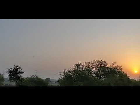 Sunrise view in the village | Morning in Village | No Copyright videos #shorts