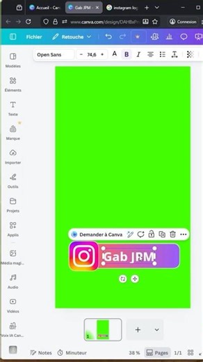 Social media integration in a video