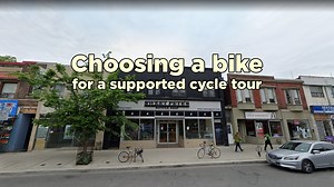 Choosing a bike for a supported cycle tour