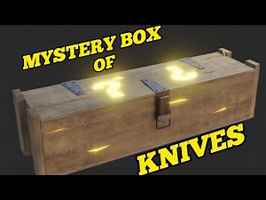 Unboxing Mystery Boxes Of Knives